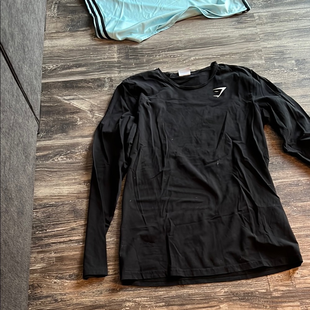 Gymshark Black Long Sleeve Tee
